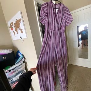 Never worn purple jumpsuit